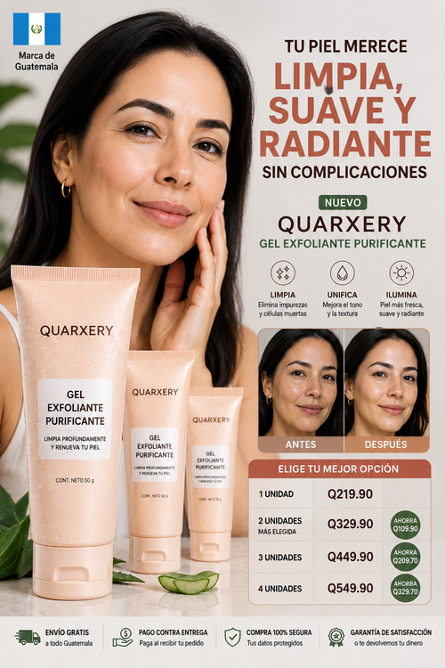 Quarxery Gel Exfoliante